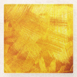 Luxuriöse goldene Textur, abstrakter Hintergrund. Glasuntersetzer