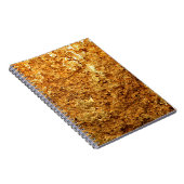 Luxuriöse goldene Textur. Notizblock (Rechte Seite)