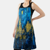 Luxuriöse goldene Textur. Schürze (InSitu)