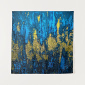 Luxuriöse goldene Textur. Wandteppich (Vorderseite)