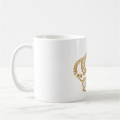Luxuriöse Goldkrone Kaffeetasse (Links)