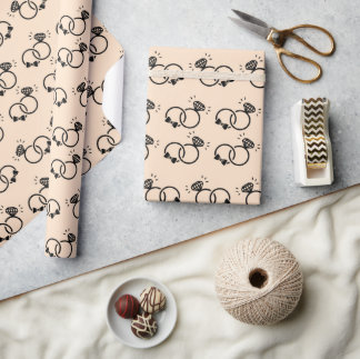 Luxuriöse Hochzeitsrennen Verlobung - Geschenke na Geschenkpapier