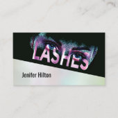 Luxuriöse Holografie-Striche-Dispersions-Logo Visitenkarte (Vorderseite)