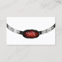 Luxuriöse Imitate aus weißem Silbermedaille Rhines Visitenkarte