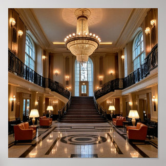 Luxuriöse Inneneinrichtung Poster