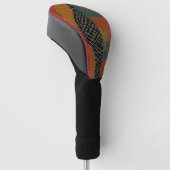 Luxuriöse Insel Afrikanische Karibik Golf Headcover (angewinkelt)