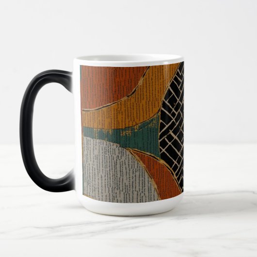 Luxuriöse Insel Afrikanische Karibik Verwandlungstasse (Links)