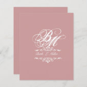 Luxuriöse klassische Elegansuit Monogram (Vorne/Hinten)