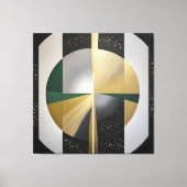 Luxuriöse kosmische Geometrie Leinwanddruck (Vorderseite)