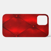 Luxuriöse Leder Knopfstühle Textur Case-Mate iPhone Hülle (Rückseite (Horizontal))