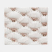 Luxuriöse Ledertextur, alte Rose Fleecedecke (Vorderseite (Horizontal))