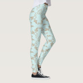 Luxuriöse Leggings aus Gold (Rechts)