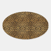 Luxuriöse Leopard Umschlag Aufkleber Sticker Leopa (Vorderseite)