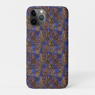 Luxuriöse Leopard- und Zebra-Druckmuster Case-Mate iPhone Hülle