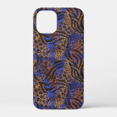 Luxuriöse Leopard- und Zebra-Druckmuster Case-Mate iPhone Hülle (Rückseite)
