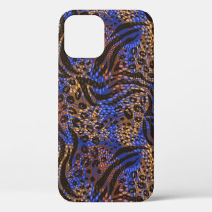 Luxuriöse Leopard- und Zebra-Druckmuster Case-Mate iPhone Hülle
