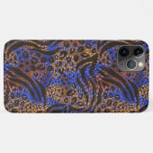 Luxuriöse Leopard- und Zebra-Druckmuster Case-Mate iPhone Hülle (Rückseite (Horizontal))
