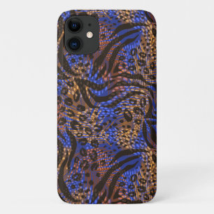 Luxuriöse Leopard- und Zebra-Druckmuster Case-Mate iPhone Hülle