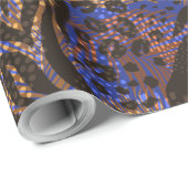 Luxuriöse Leopard- und Zebra-Druckmuster Geschenkpapier (Rolleneckpunkt)