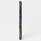 Luxuriöse Leopard- und Zebra-Druckmuster iPhone Hülle (Linke Seite)