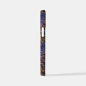 Luxuriöse Leopard- und Zebra-Druckmuster iPhone Hülle (Rechte Seite)