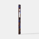 Luxuriöse Leopard- und Zebra-Druckmuster iPhone Hülle (Linke Seite)