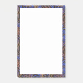 Luxuriöse Leopard- und Zebra-Druckmuster Post-it Klebezettel (Vorderseite)