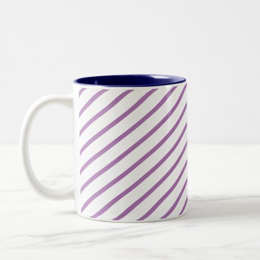 Luxuriöse lila hochwertige Lining Tasse (Links)