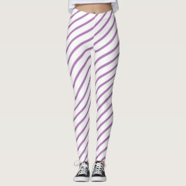 Luxuriöse, Lila Leggings von höchster Qualität