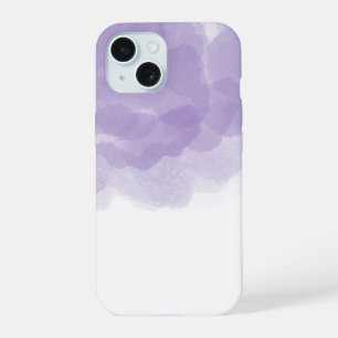 Luxuriöse lila magische Rosen-Wasserfarben-Abstrak iPhone 15 Hülle