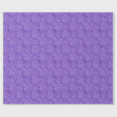 Luxuriöse Lila Rose Beliebt Geschenkpapier (Flach)