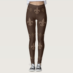 Luxuriöse Lilie Brown Leggings