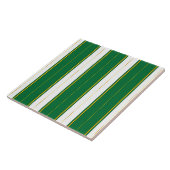 Luxuriöse Linen Moderne Green Gold Texture Collect Fliese (Seite)