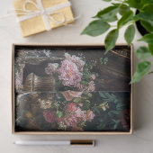 Luxuriöse Lion Banquet Rosa Blumentisch Seidenpapier (Geschenk)