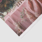 Luxuriöse Lion Banquet Rosa Blumentisch Seidenpapier (Ausschnitt)