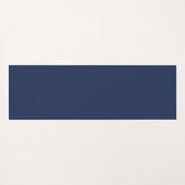 Luxuriöse Marineblau glänzend goldenes Glitzer Yogamatte (Rückseite (Horizontal))