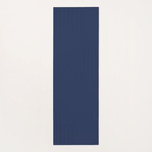 Luxuriöse Marineblau glänzend goldenes Glitzer Yogamatte (Rückseite)