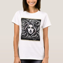 Luxuriöse Medusa Art T-Shirt