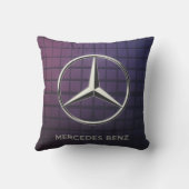 Luxuriöse Mercedes-Inspiriert Logowurfkissen Kissen (Rückseite)