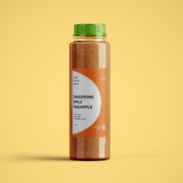 Luxuriöse Minimalistische Juice Smoothie Flaschen Lebensmitteletikett