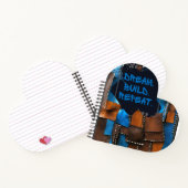 Luxuriöse Mixed Media zum afrikanischen Kulturerbe Notizblock (Innenseite)