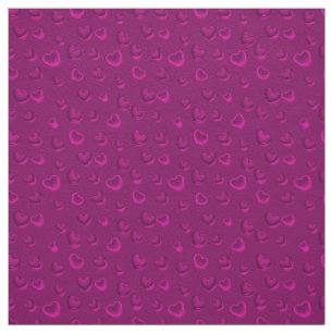 Luxuriöse Moderne Elegante Glitzer Rosa Herz Stoff