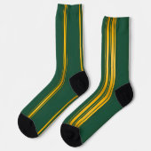 Luxuriöse moderne grüne Gold Textur Kollektion Socken (Linkes Detail)