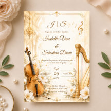 Luxuriöse musikalische Eleganz Hochzeit