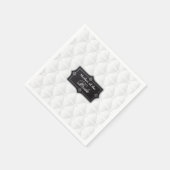 Luxuriöse Mutter der Braut Hochzeit | Napkin Serviette (Ecke)
