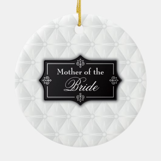 Luxuriöse Mutter der Braut Hochzeit| Ornament (Hinten)