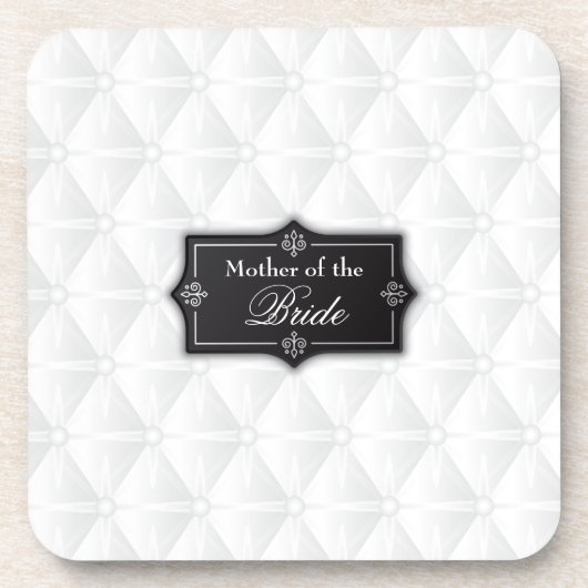 Luxuriöse Mutter der Braut Hochzeit | UNTERSETZER (Vorderseite)
