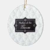 Luxuriöse Mutter der Groom-Hochzeit | Keramik-Orna Keramikornament (Links)