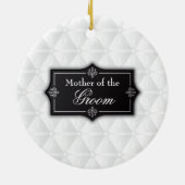 Luxuriöse Mutter der Groom-Hochzeit | Keramik-Orna Keramikornament (Hinten)