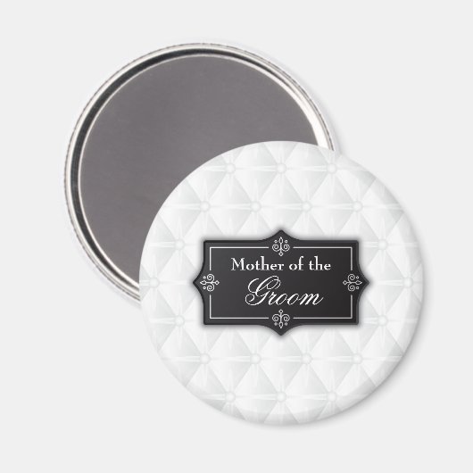 Luxuriöse Mutter der Groom-Hochzeit | Magnet (Vorderseite/Rückseite)